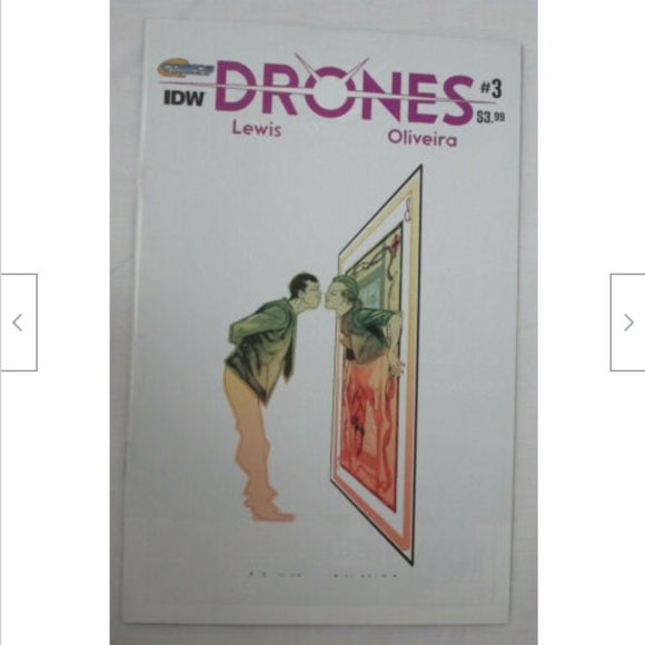 Set of 5: IDW Drones Comic Books #1 2 3 4 5 Lewis Oliveira 2015 - Picture 7 of 10